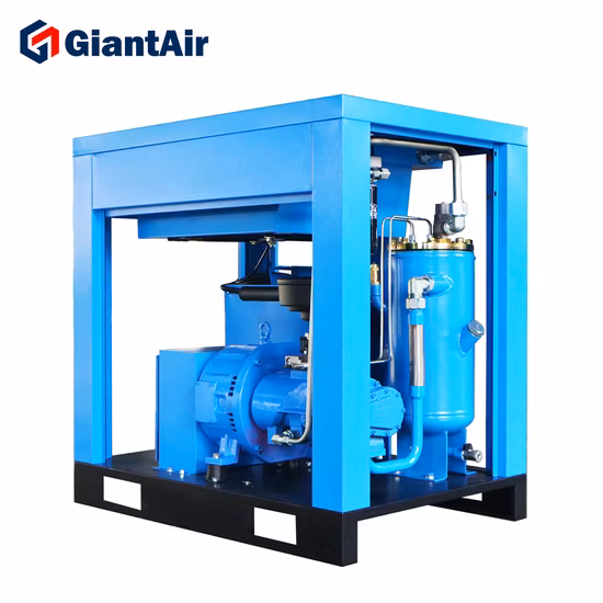Compresor de aire de tornillo de 8bar, 15kw, 22kw, 75kw, con mejor venta, arrancador auxiliar con compresor de aire, fabricado en China
